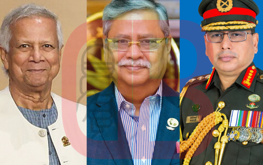 রাষ্ট্রপতি ও প্রধান উপদেষ্টার সঙ্গে সেনাপ্রধানের সৌজন্য সাক্ষাৎ