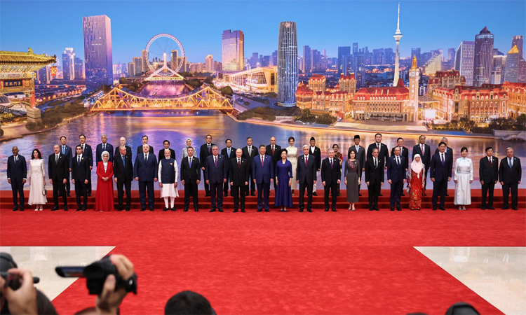 চীনে সি’র সঙ্গে শীর্ষ সম্মেলনে যোগ দিলেন বিশ্ব নেতারা