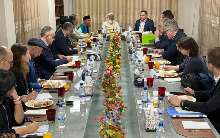 জামায়াত আমিরের সঙ্গে ইইউ নির্বাচন পর্যবেক্ষণ মিশনের প্রধানের সাক্ষাৎ