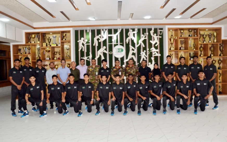 সানিক্স কাপ খেলতে জাপান যাচ্ছে বিকেএসপি অনূর্ধ্ব-১৮ ফুটবল দল